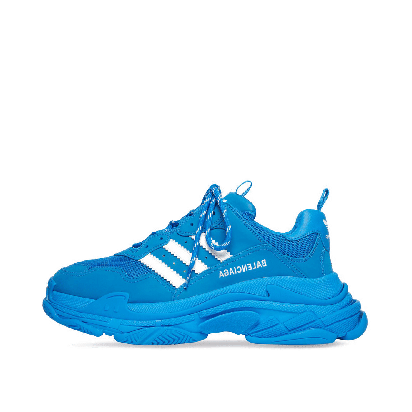 Balenciaga Triple S adidas Blue White 712821W2ZB24090