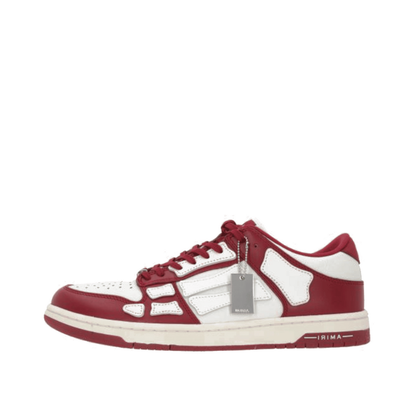 Amiri Skel Top Low Red White PS23MFS003610