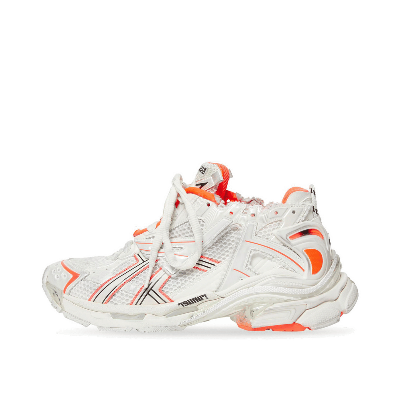 Balenciaga Runner Trainer Fluo Orange 677403W3RBM9770