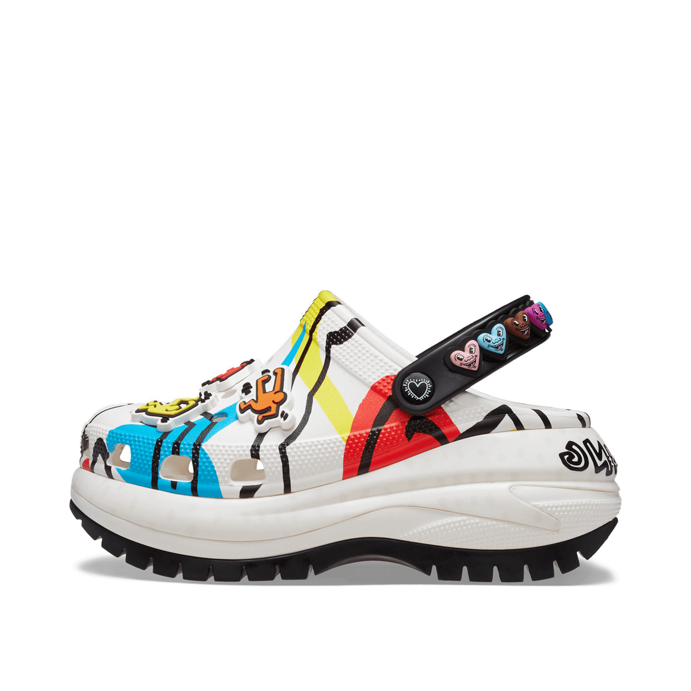 Crocs Classic Mega Crush Clog Keith Haring 209822-001