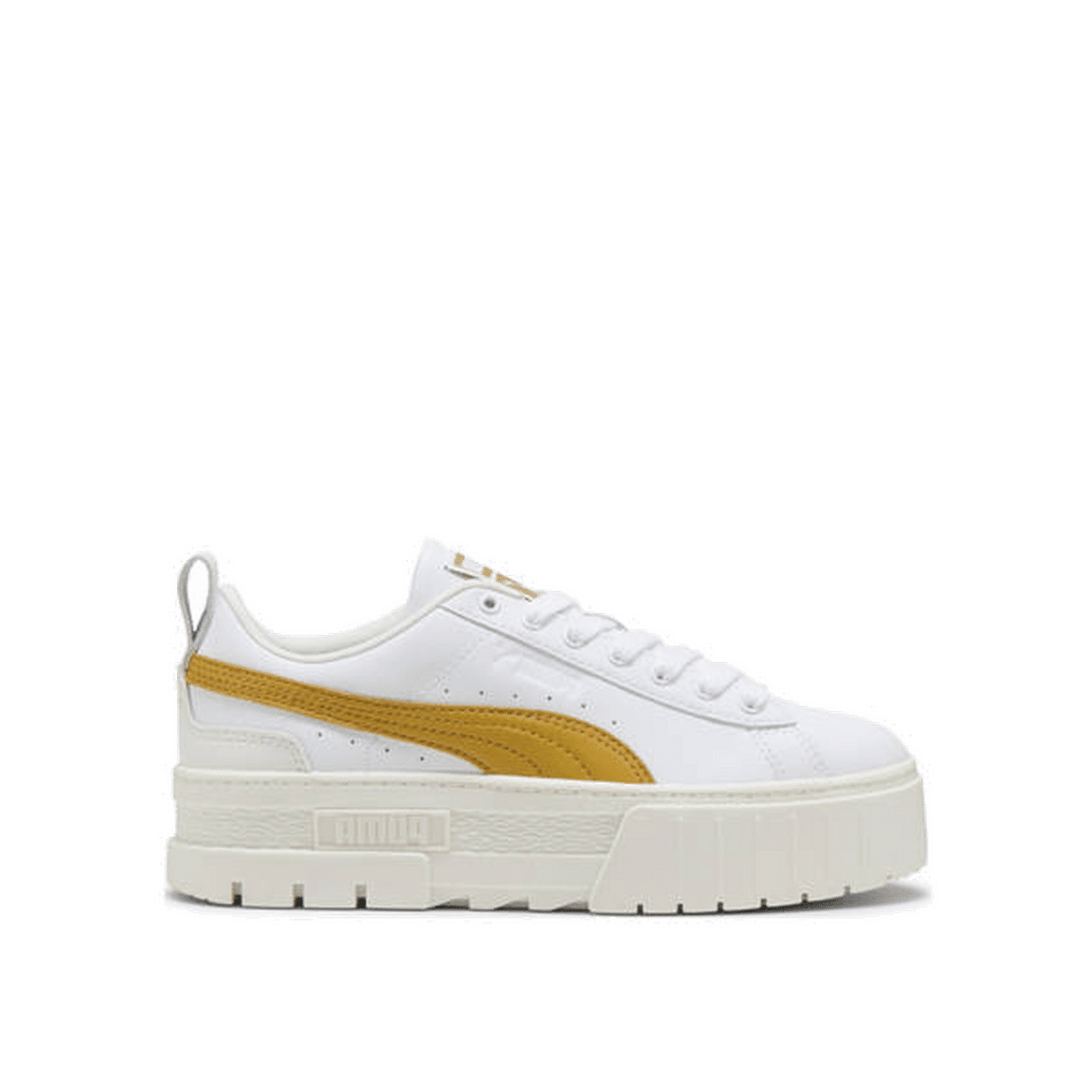 PUMA Mayze Lux "White/Archive Gold" | 401261-02