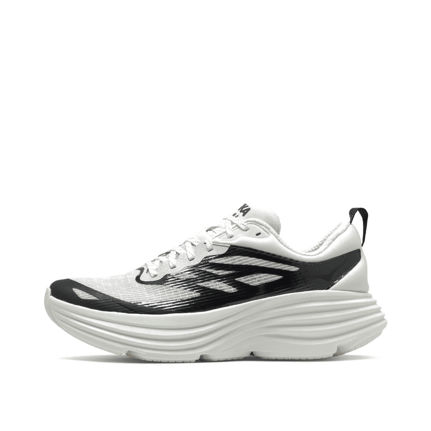 Hoka One One Bondi 8 TS Caged "MTL Frost/Metallic Black" | 1178715FLLC