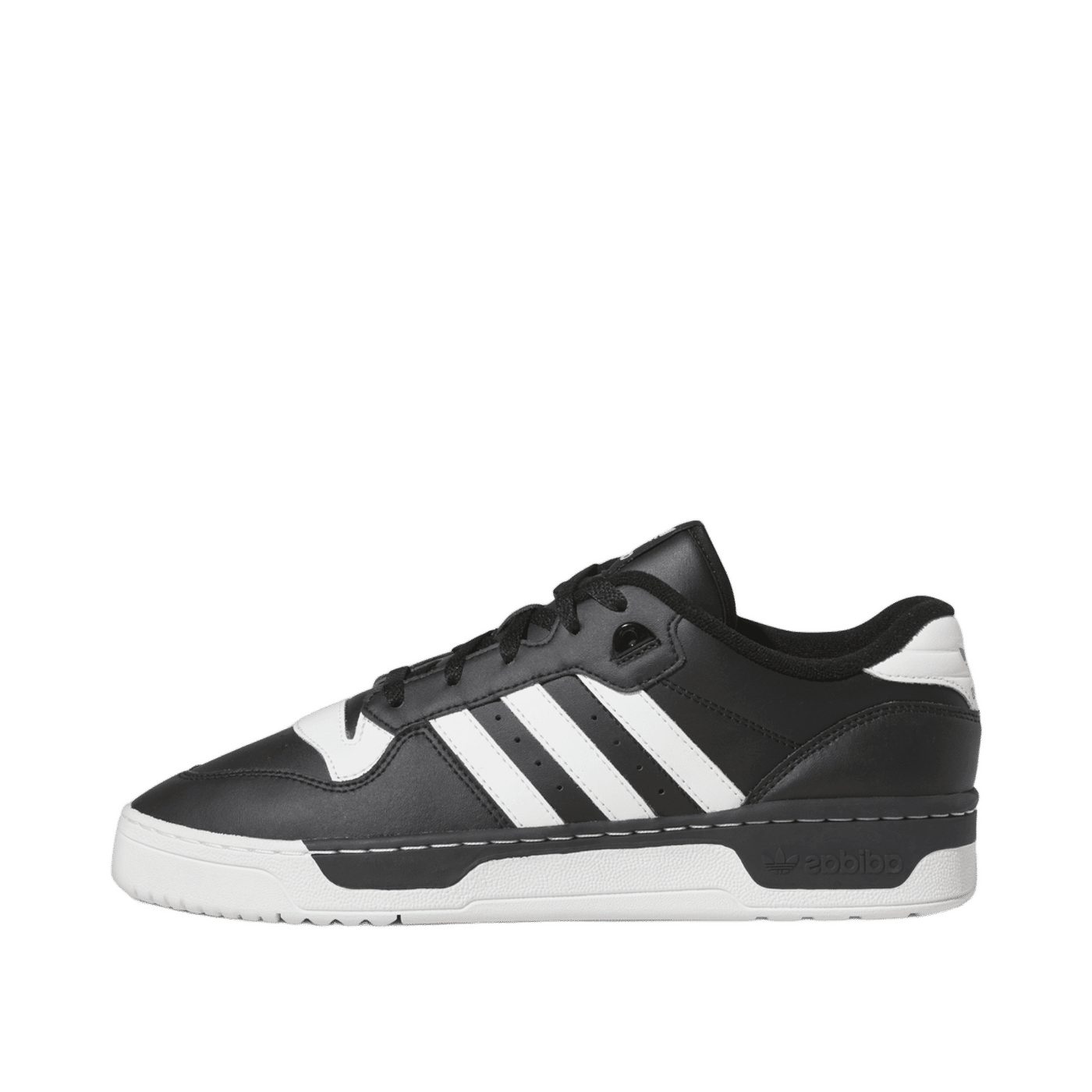 Adidas Rivalry Low "Core Black / Cloud White / Core Black" | FZ6327