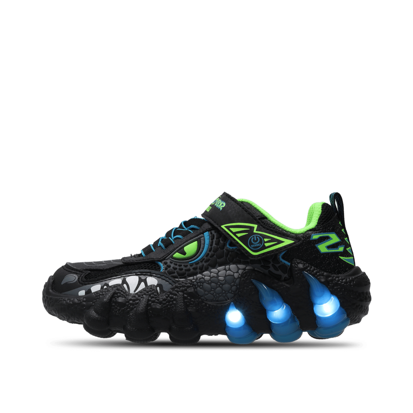 Skechers Skech-O-Saurus Light 2.0 "Black/Blue/Lime" | 400121LBBLM