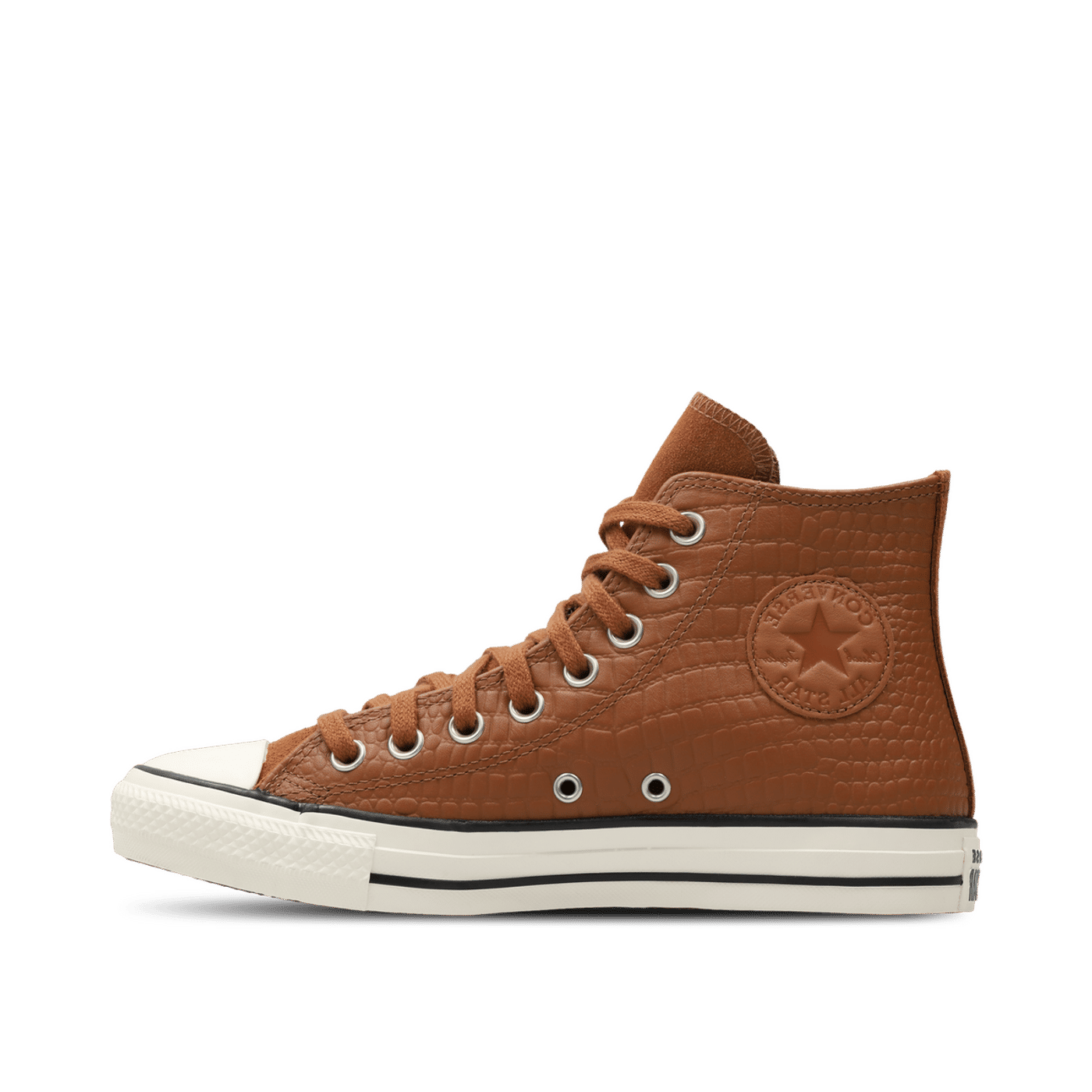 Converse Chuck Taylor All Star Crocodile "Warm Tan/Egret/Black" | A19743C