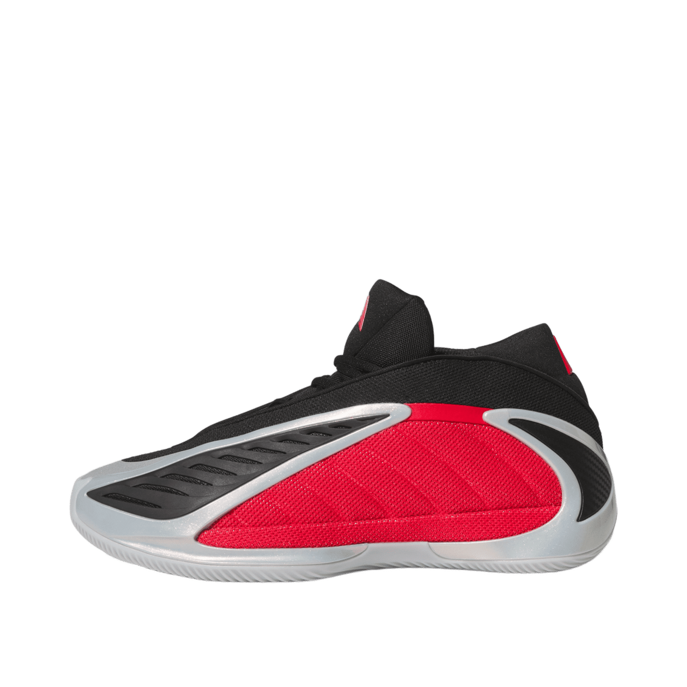 Adidas Anthony Edwards 2 "Silver Metallic / Pure Ruby / Core Black" | JQ9497