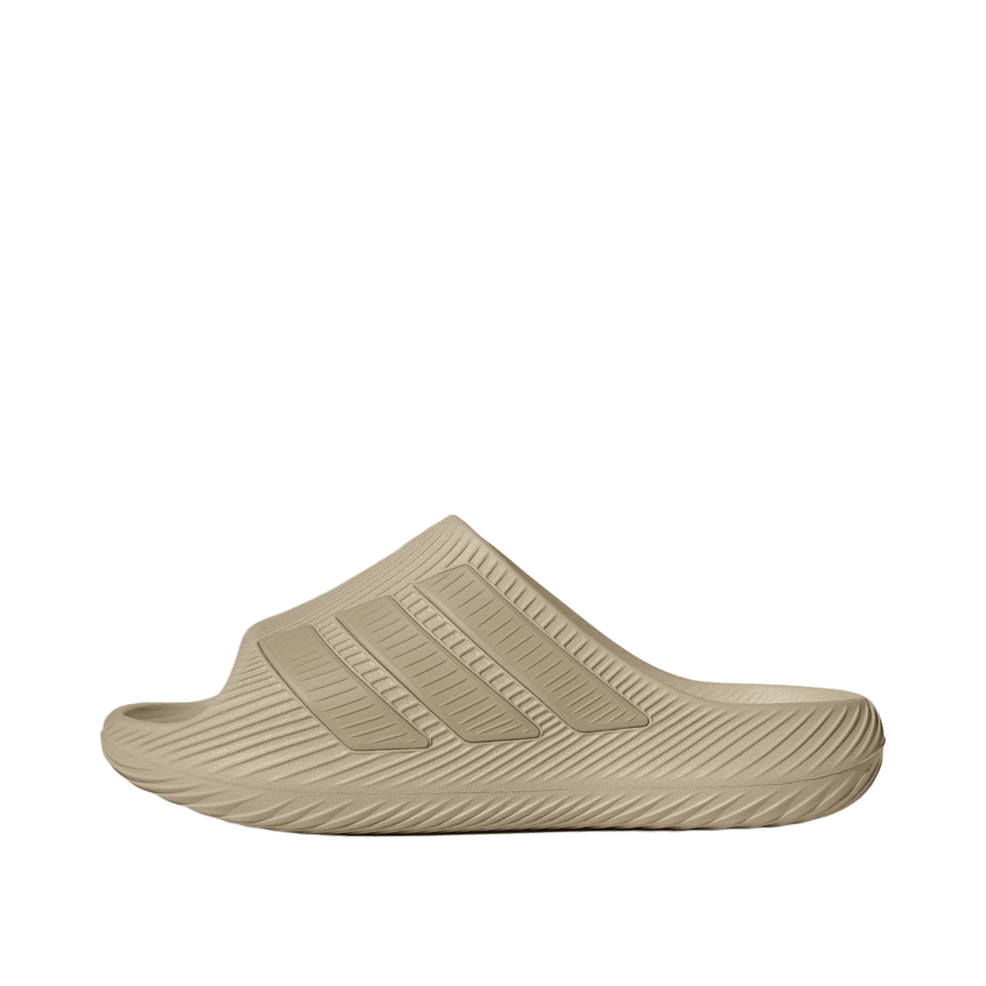 Adidas Purechill Slippers "Khaki Three / Gold Rw / Gold Rw" | KI0061