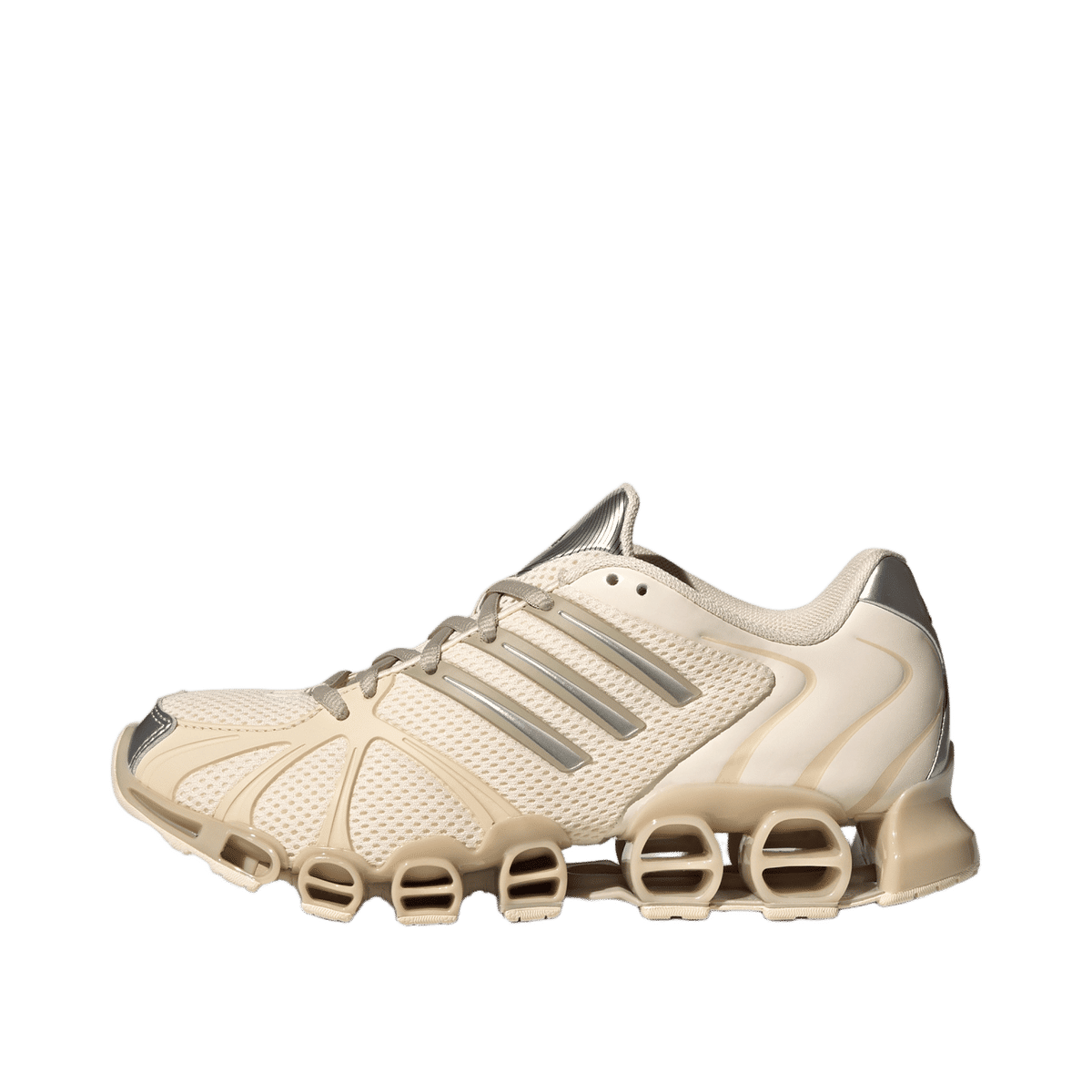 Adidas Mega Ghostride "Wonder White / Wonder Beige / Silver Metallic" | KI6543