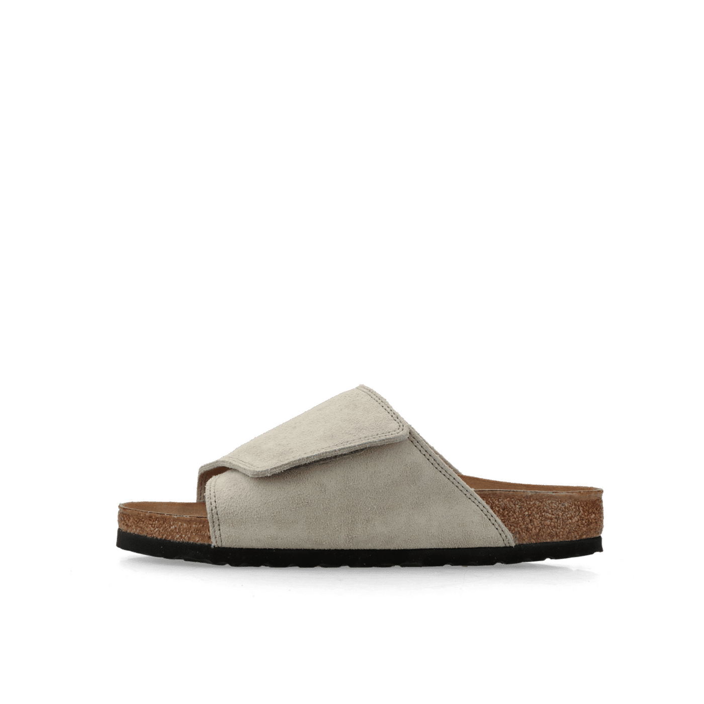 Birkenstock Solana VL Suede Leather Slide "Oyster" | 1031601