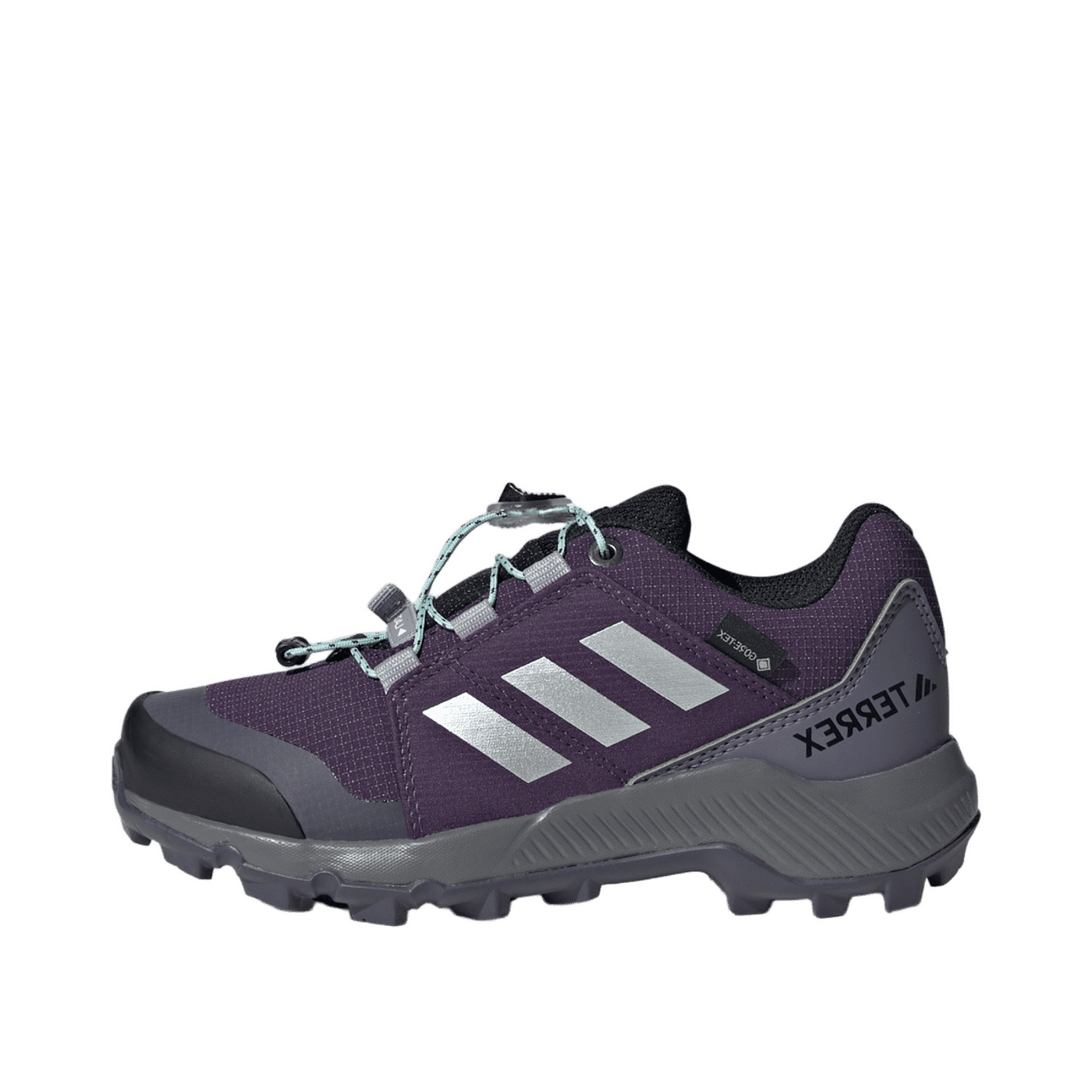 adidas Terrex GORE-TEX "Aurora Plum / Silver Metallic / Semi Flash Aqua" | JS2930