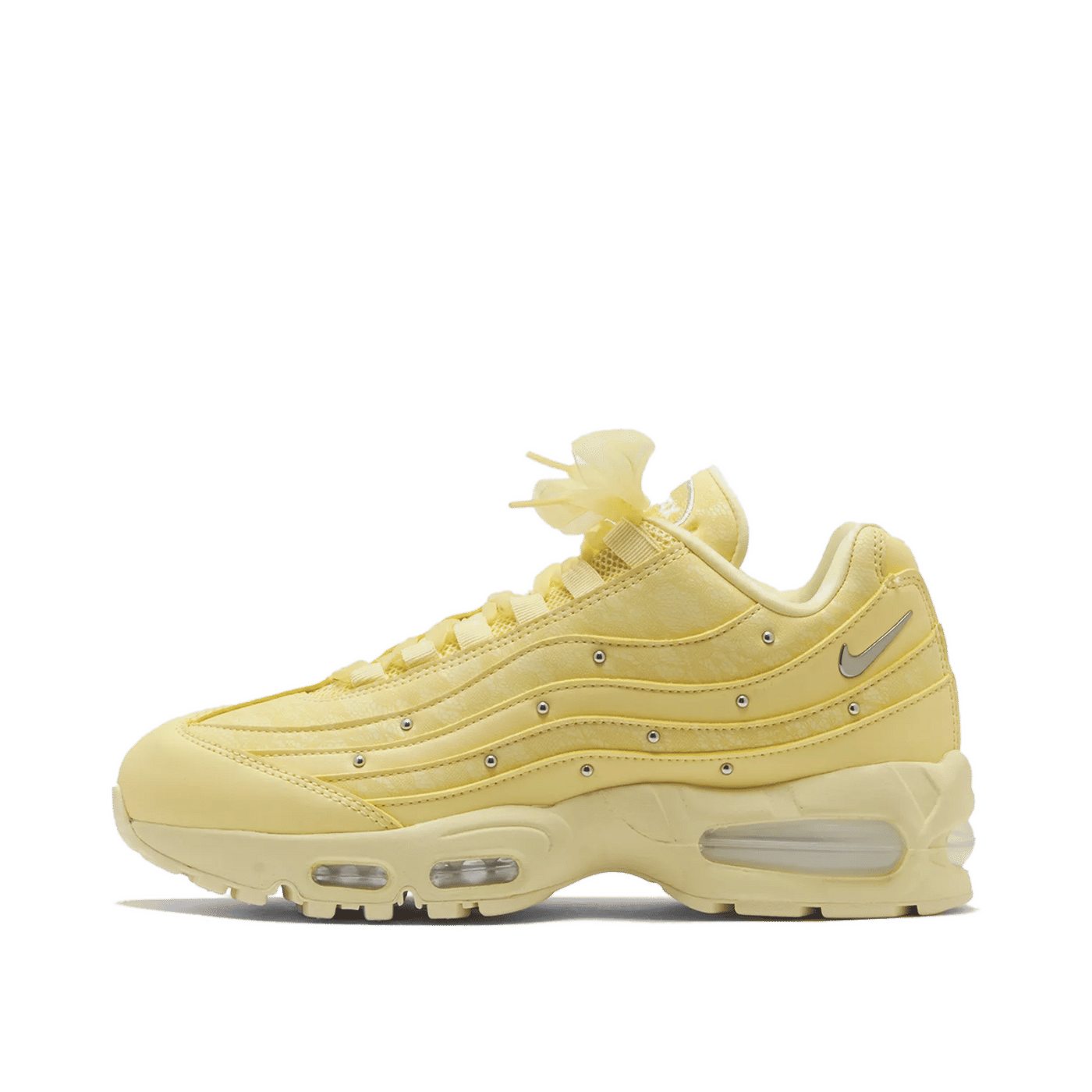 Nike Wmns Air Max 95 "Soft Yellow / Metallic Silver / Alabaster" | IQ3444-722