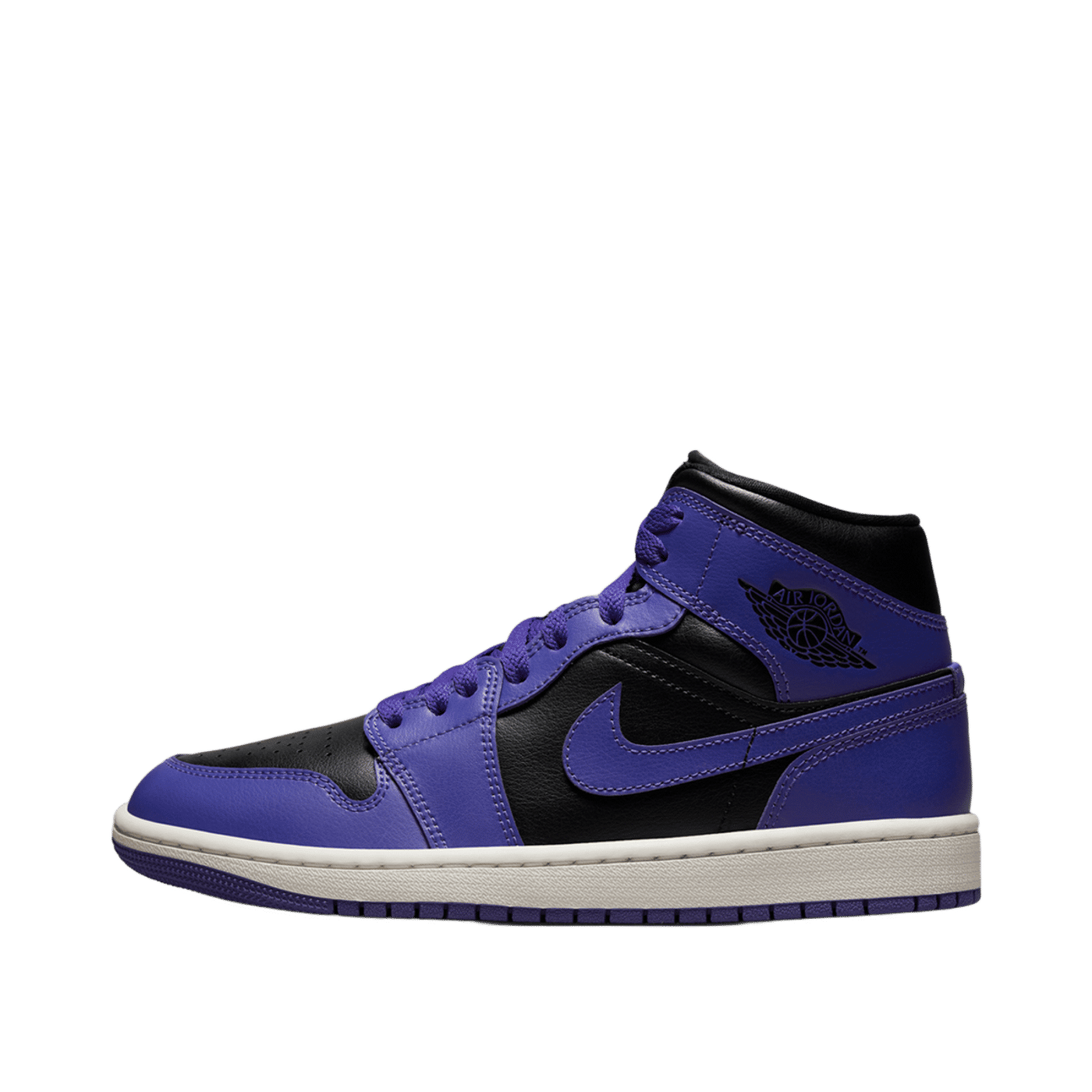 Air Jordan 1 Mid WMNS "Black" | BQ6472-051