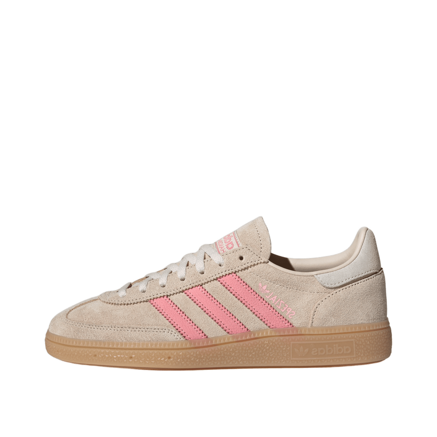 Adidas Handball Spezial W "Crystal Linen / Pink Spark / Wonder White" | IH1501