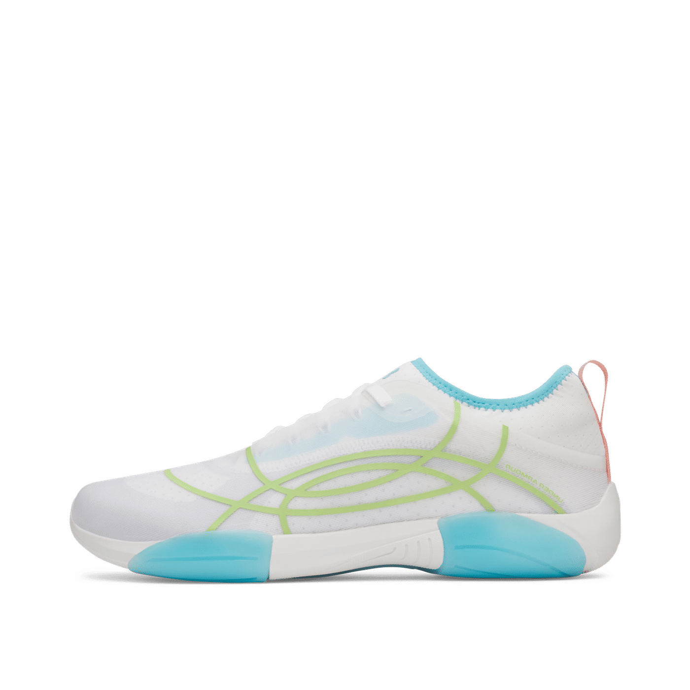 Under Armour Sculpt Trainer "White / Fresco Blue / Lumos Lime" | 6007525101