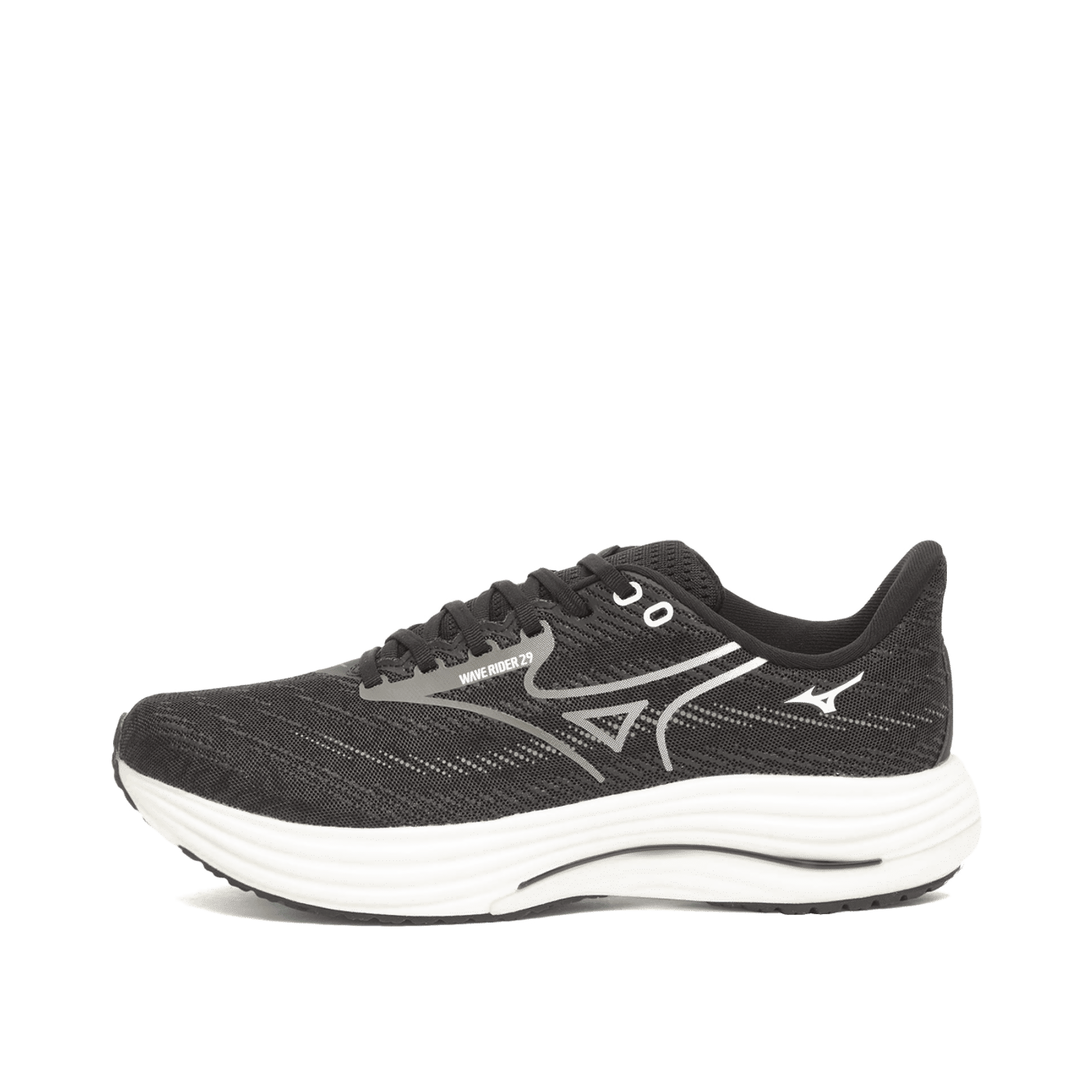 Mizuno Wave Rider 29 "Black/Sand/Quiet Shade" | J1GC250302