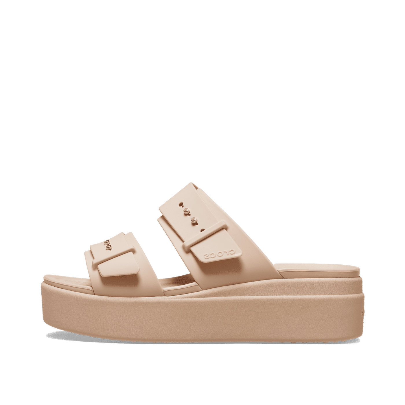 Crocs Brooklyn Buckle "Pink Caramel" | 2074317AF