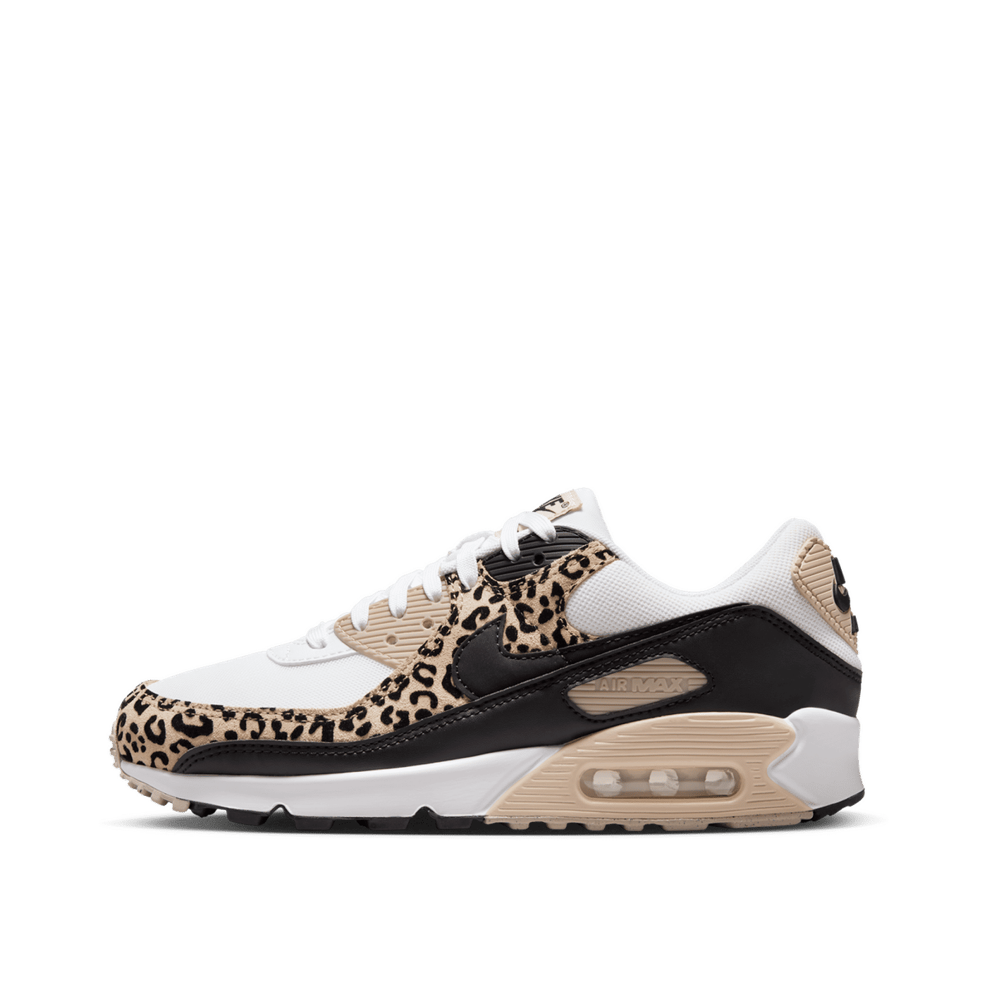 Nike Air Max 90 Wmns "Leopard Sanddrift Black" | IF1619-100
