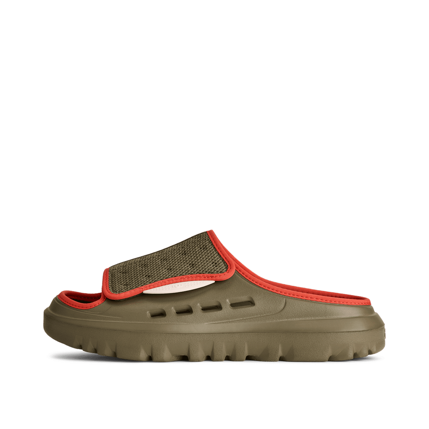 UGG M Peakmod Slide "Burnt Olive/Red Pepper" | 1175194BVRD