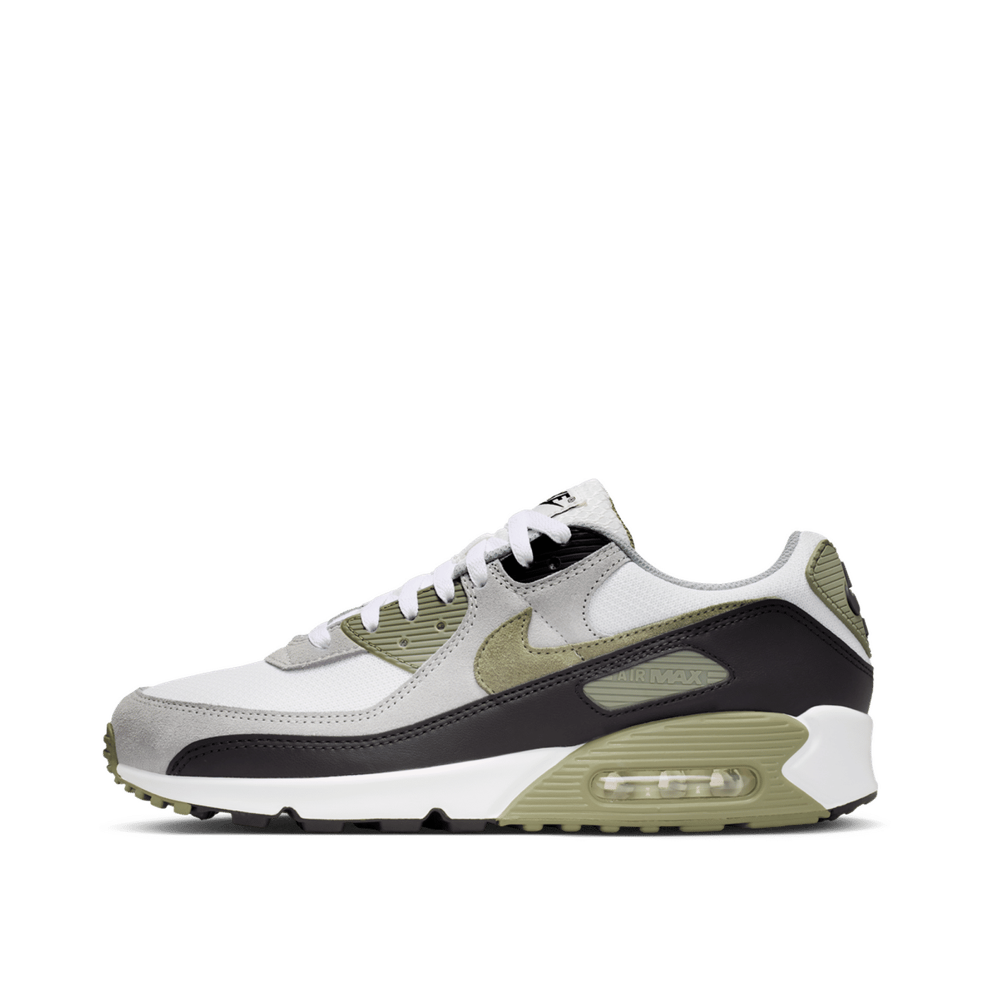 Nike Air Max 90 "White/Silver Sage/Black" | DM0029-121
