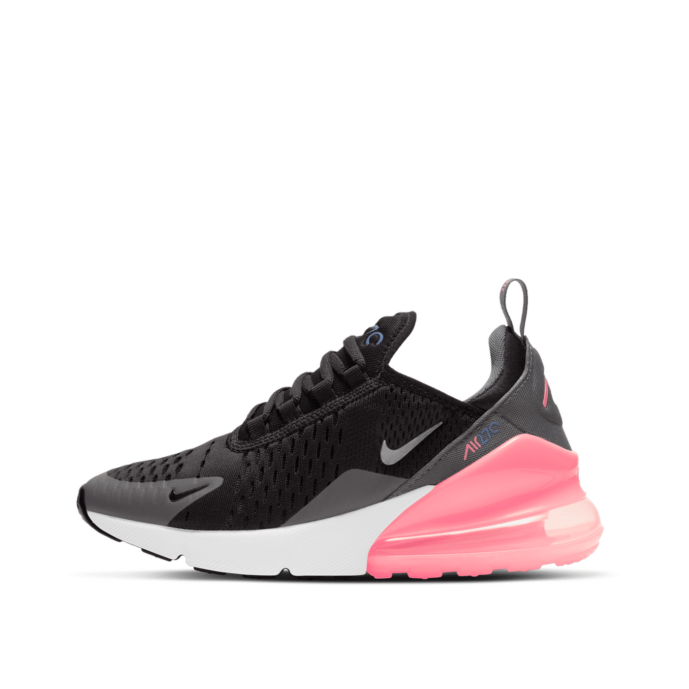 Nike Air Max 270 GS "Black/Pink/Gray" | 943345-020