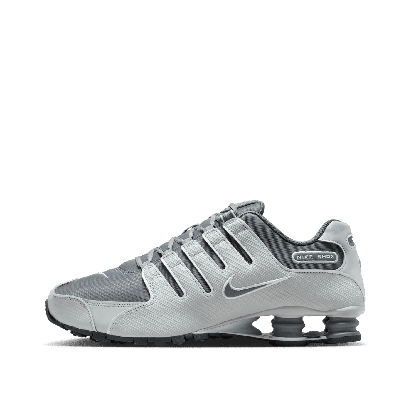 Nike Shox NZ SE "Smoke Grey/Grey Fog-Off White" | IQ8264-001