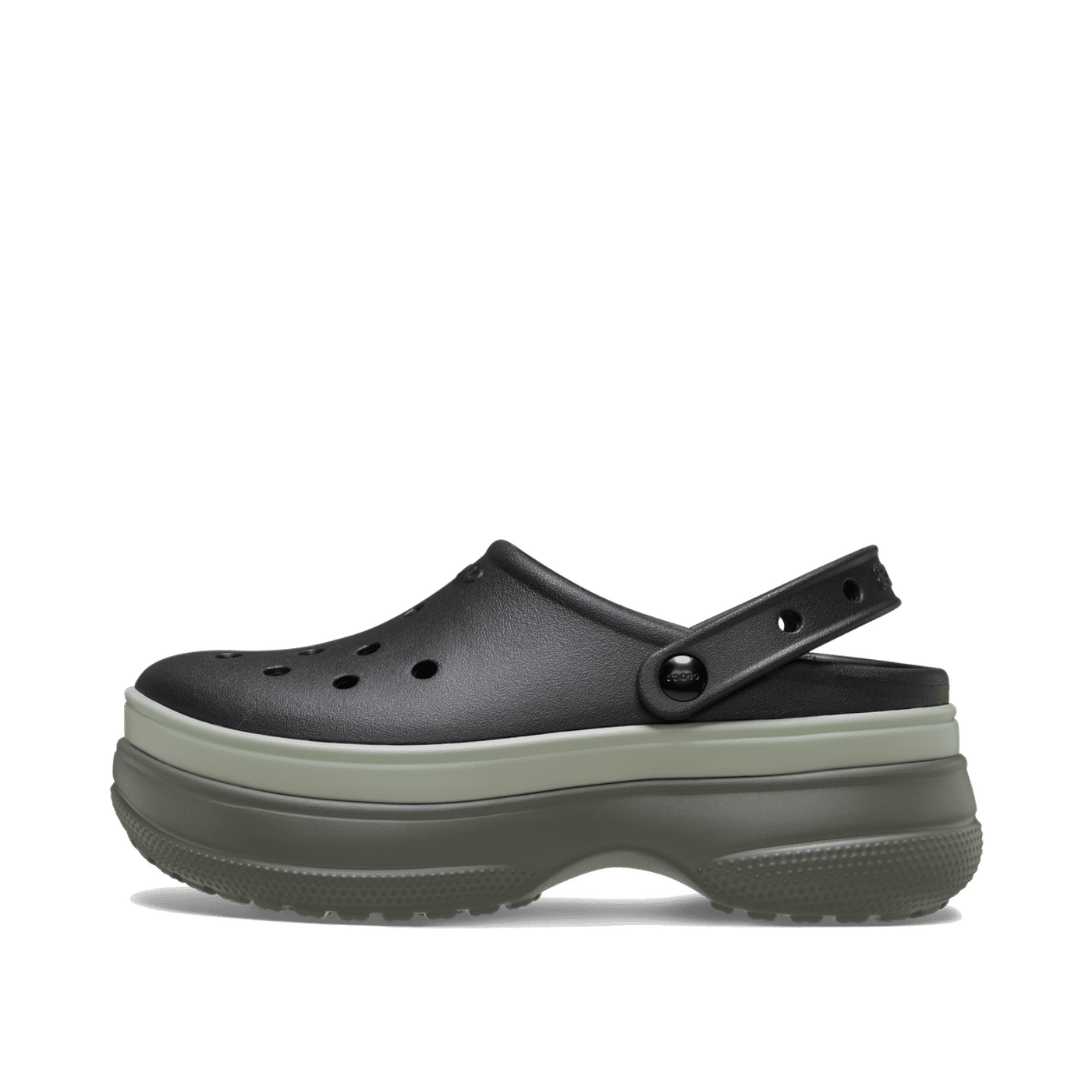 Crocs Classic Stacked Clog "Black" | 211355001
