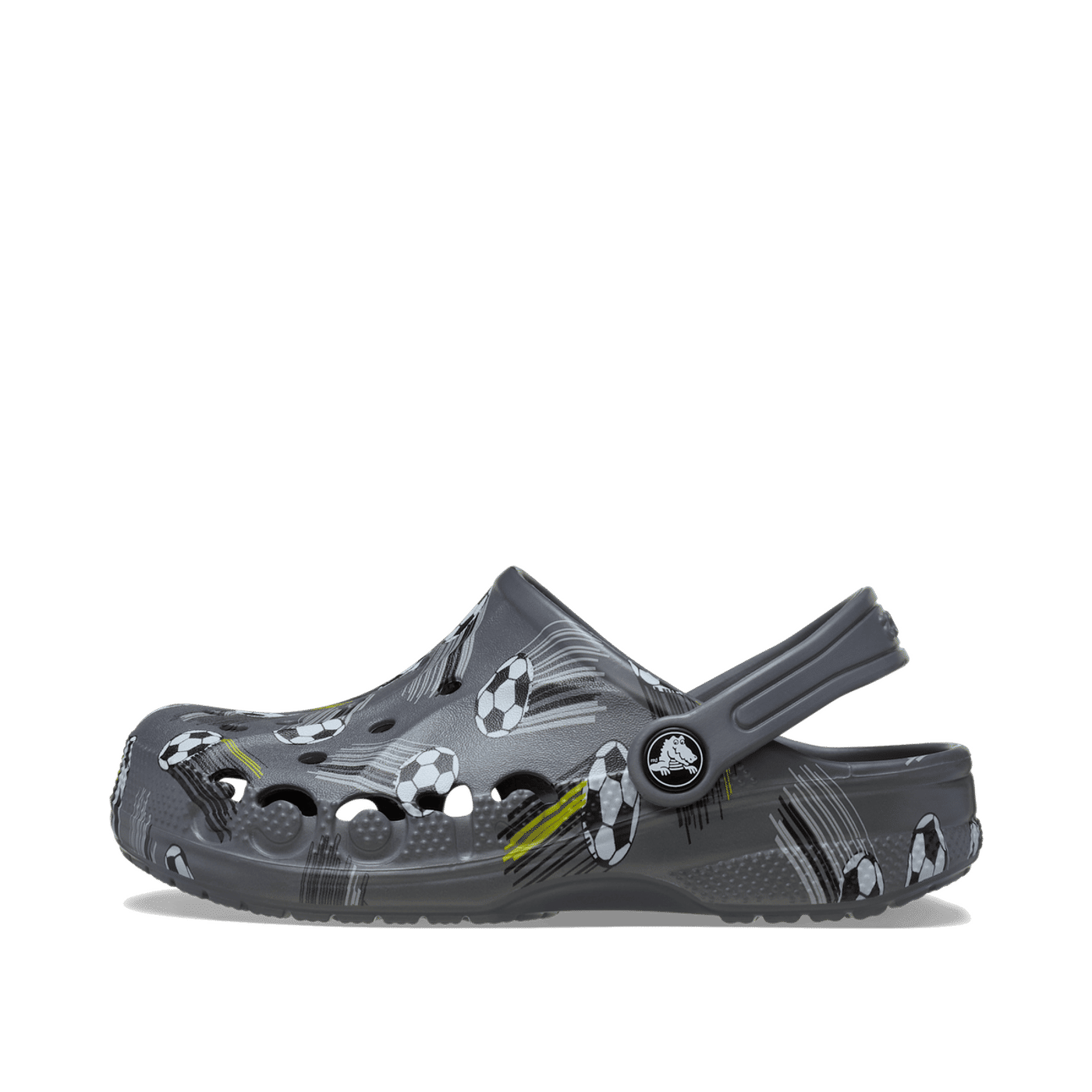 Crocs Baya Seasonal Printed Clog Kids "Charcoal" | 209728025