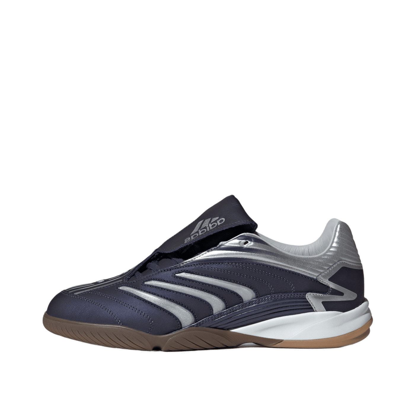 Adidas Predator Sala "Shadow Navy / Silver Metallic / Gum" | JR4227
