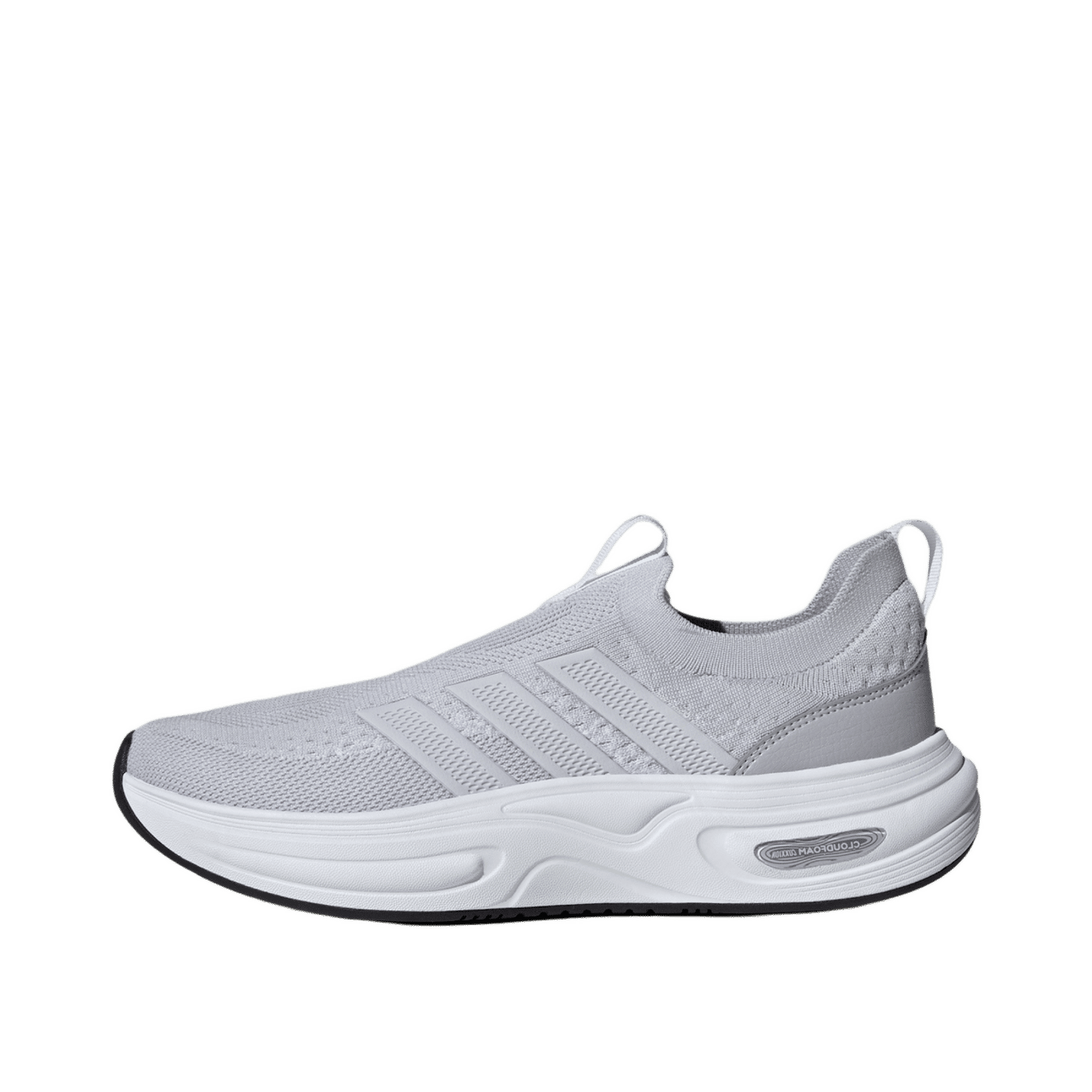 Adidas Cloudfoam Cuxxion Sock "Light Solid Grey / Dash Grey / Cloud White" | HP3455