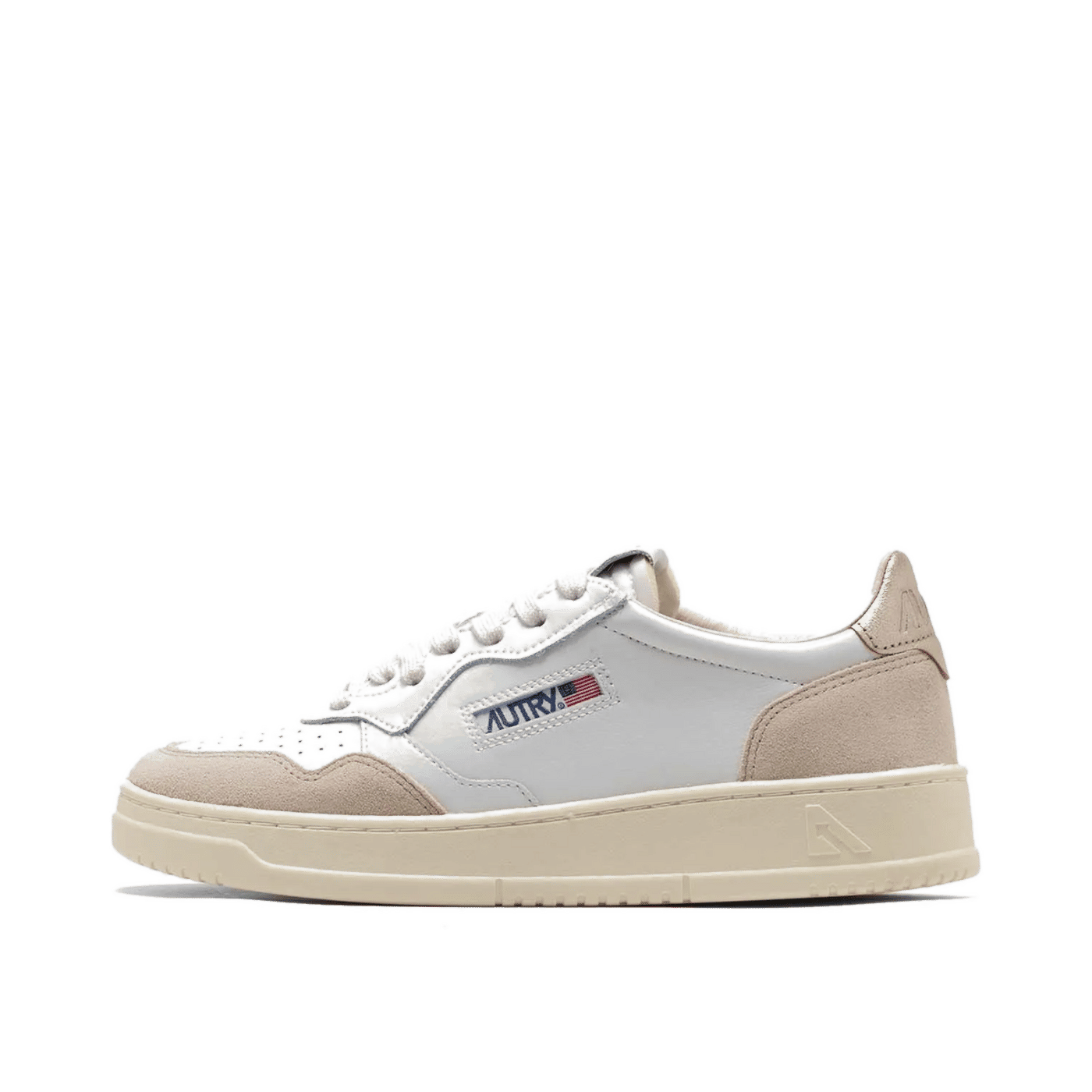 Autry Medalist Low "Beige/White" | AULWLS75