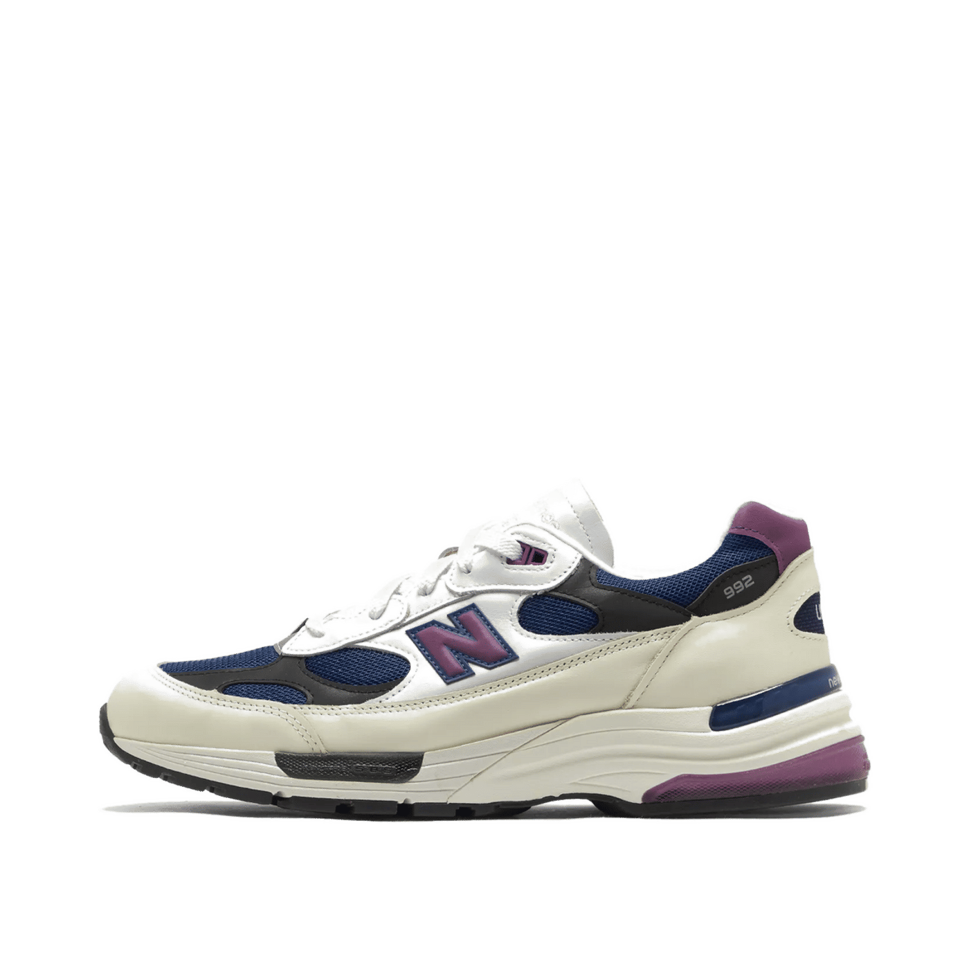 New Balance 992 Made in USA "White / Team Royal / Purple Fuchsia" | U99278L