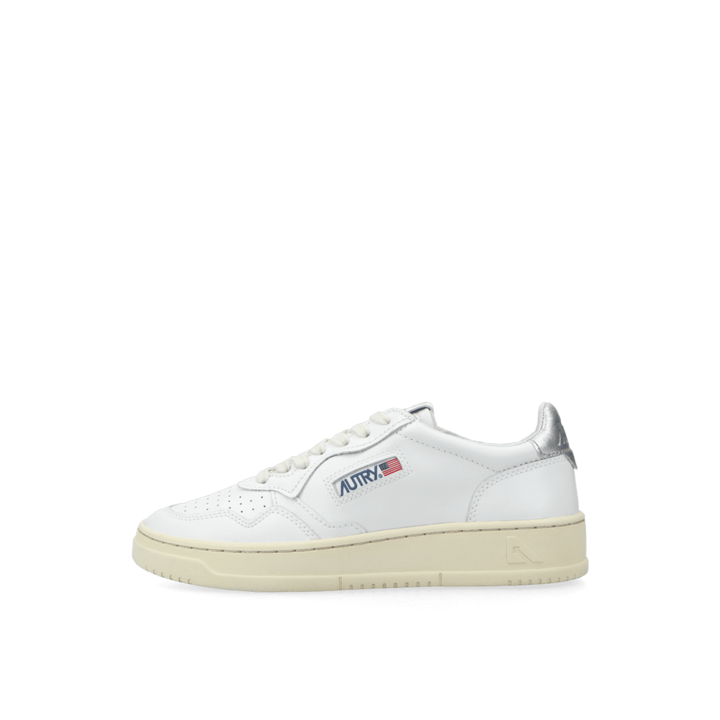 Autry Medalist Low Wmns "White/Silver" | AULWLL05