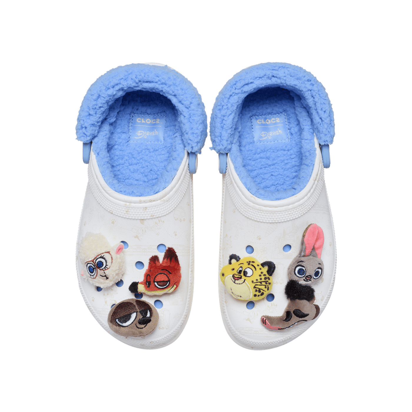 Disney Zoo Topia 2 x Crocs Wmns Classic Platform Clog 'White Blue' | Women's Size 9