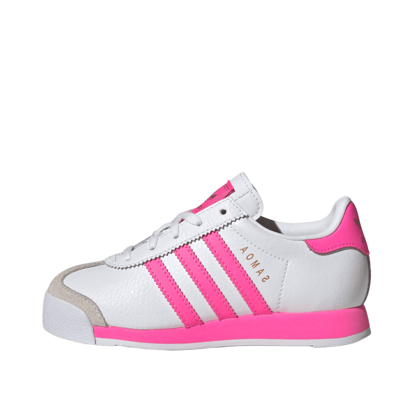 Adidas Samoa "Cloud White / Lucid Pink / Gold Metallic" | JQ5098