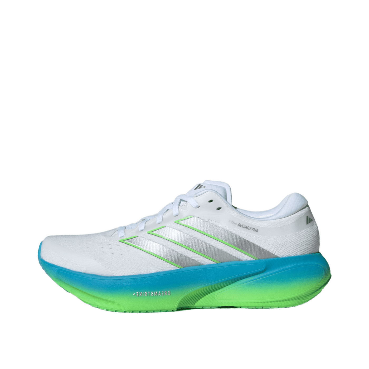 Adidas Supernova Rise 3 "Cloud White / Silver Metallic / Semi Blue Burst" | JP8680