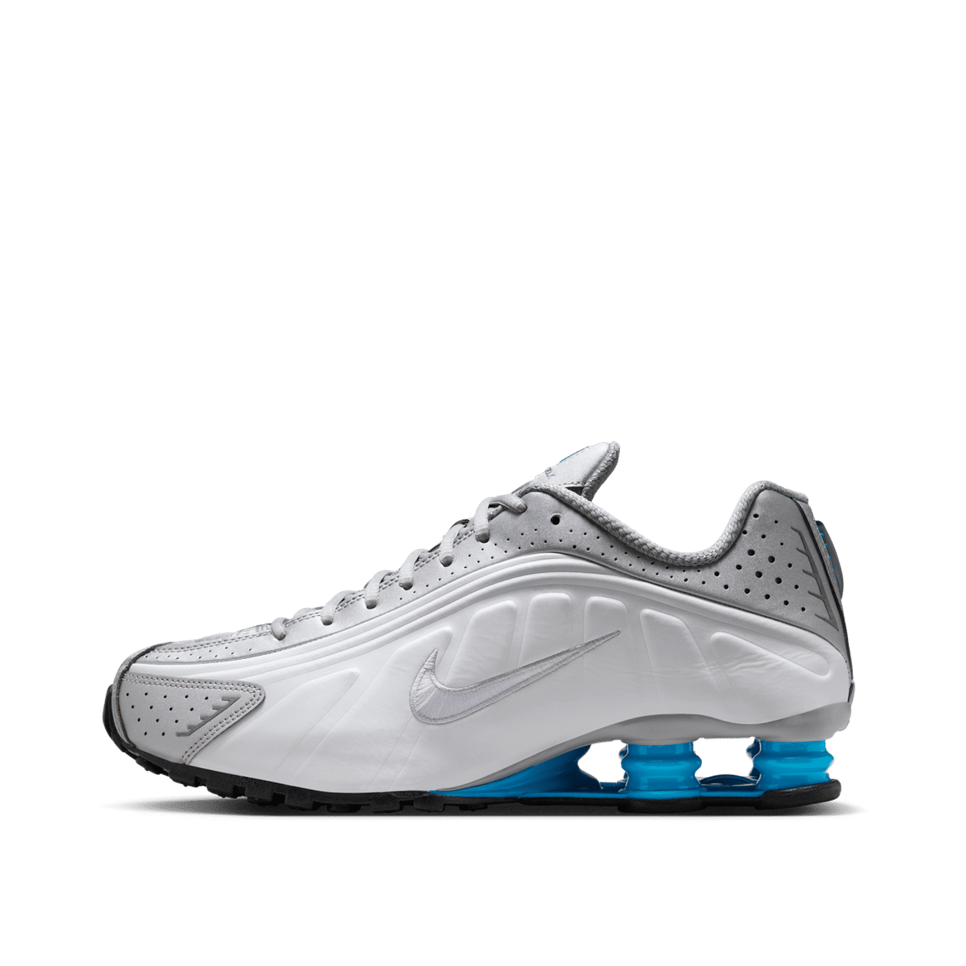 Nike Shox R4 "Blue Lagoon/Metallic Silver/White" | HQ1988-005