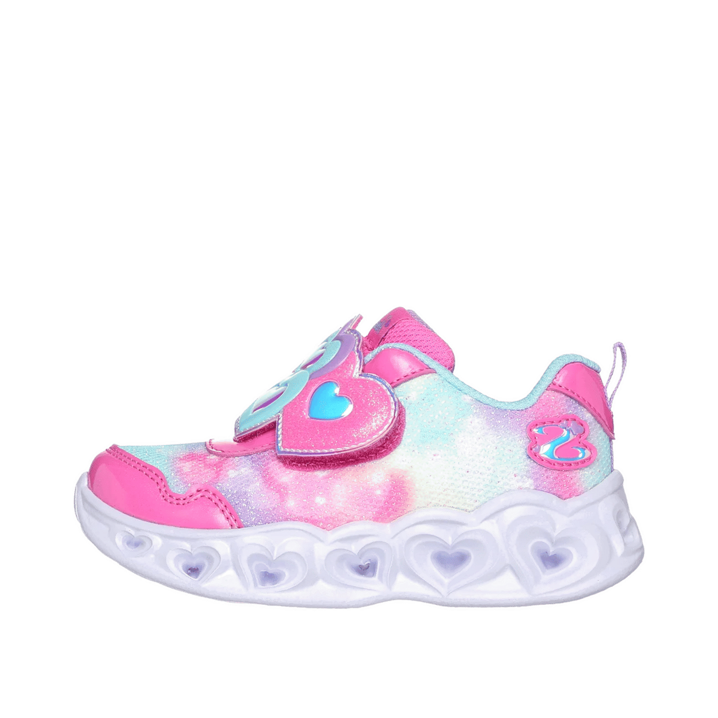 Skechers Heart Lights - Lovin Reflection "Pink/Turquoise" | 302693NPKTQ