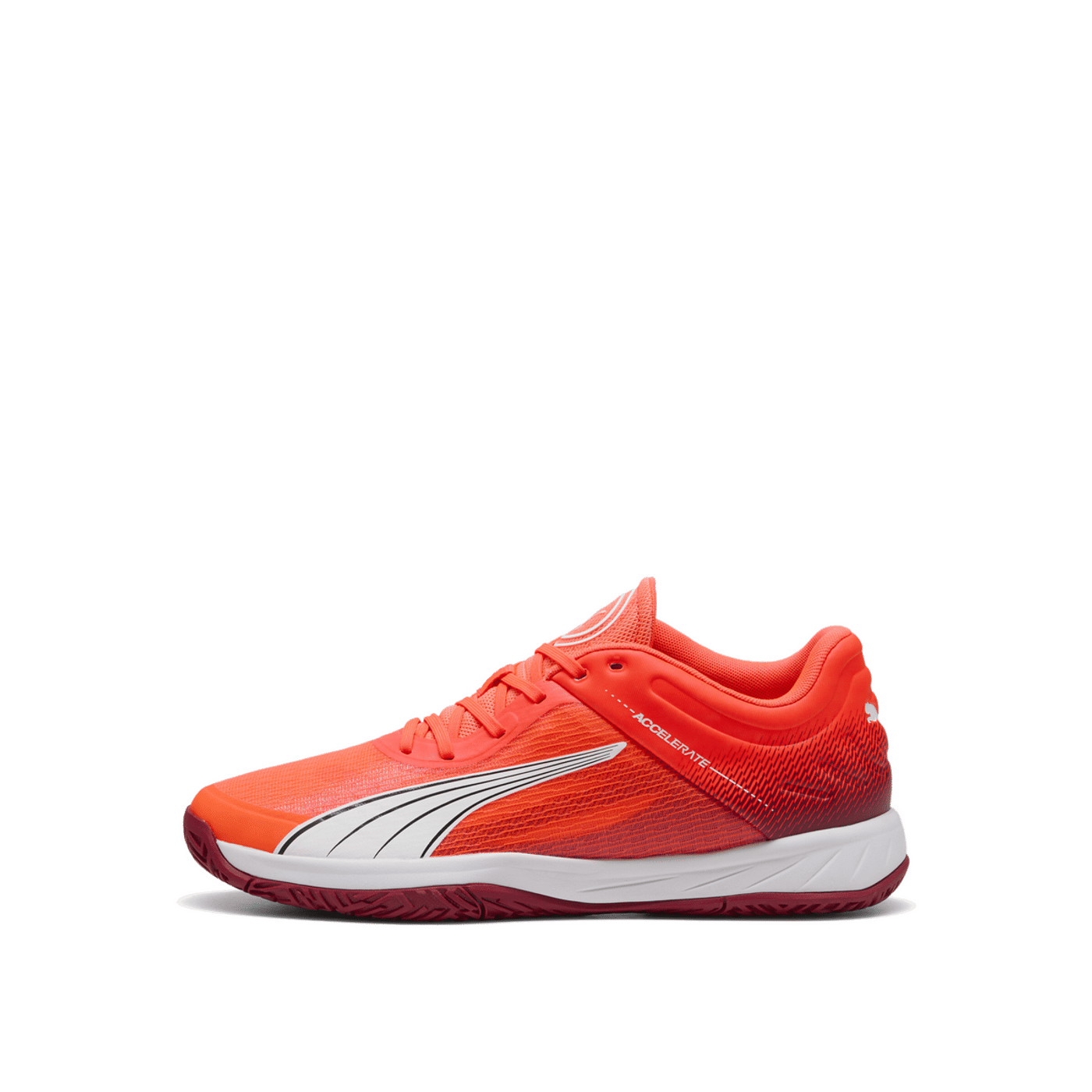Puma Accelerate Turbo Indoor "Glowing Red/White/Dark Crimson" | 108298-01