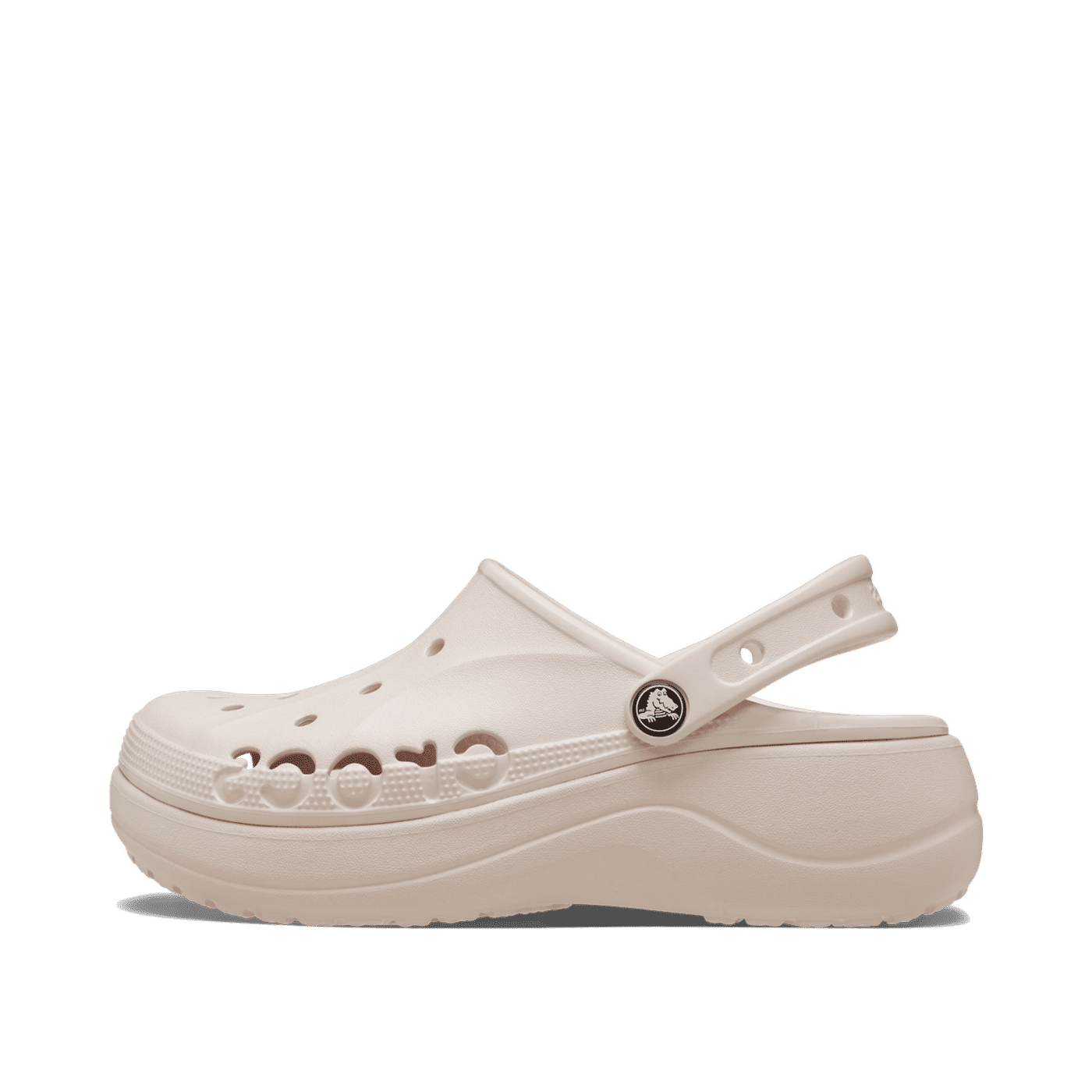Crocs Baya Platform Clog "Barely Pink" | 2081866PI