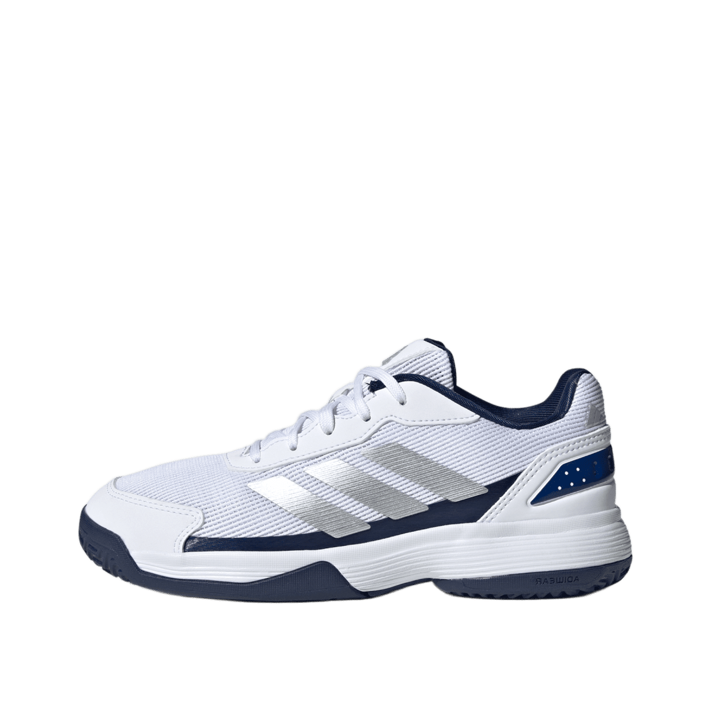 Adidas Crazyquick Kids "Cloud White / Silver Metallic / Dark Blue" | JQ9273