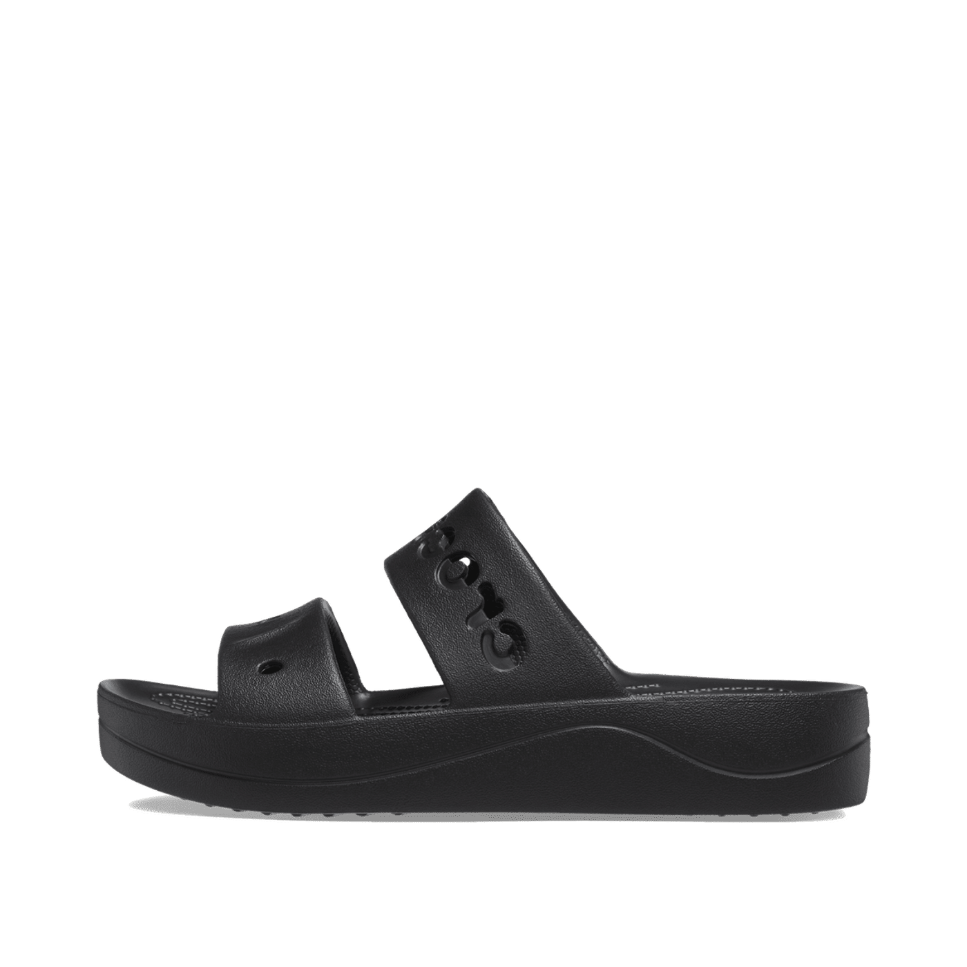 Crocs Baya Platform Sandals "Black" | 208188001