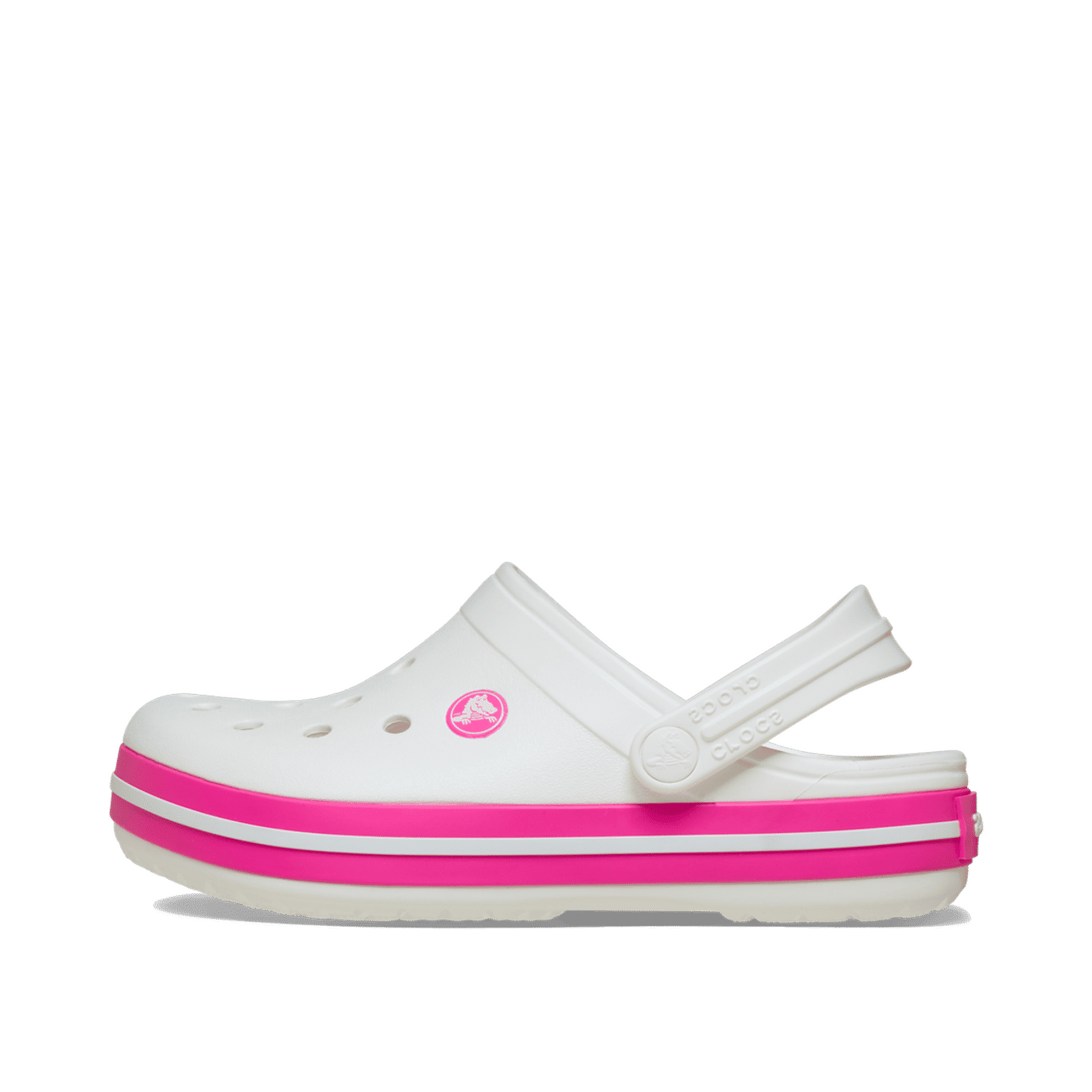 Crocs Crocband TD Clog "White/Pink Crush" | 2070056WU
