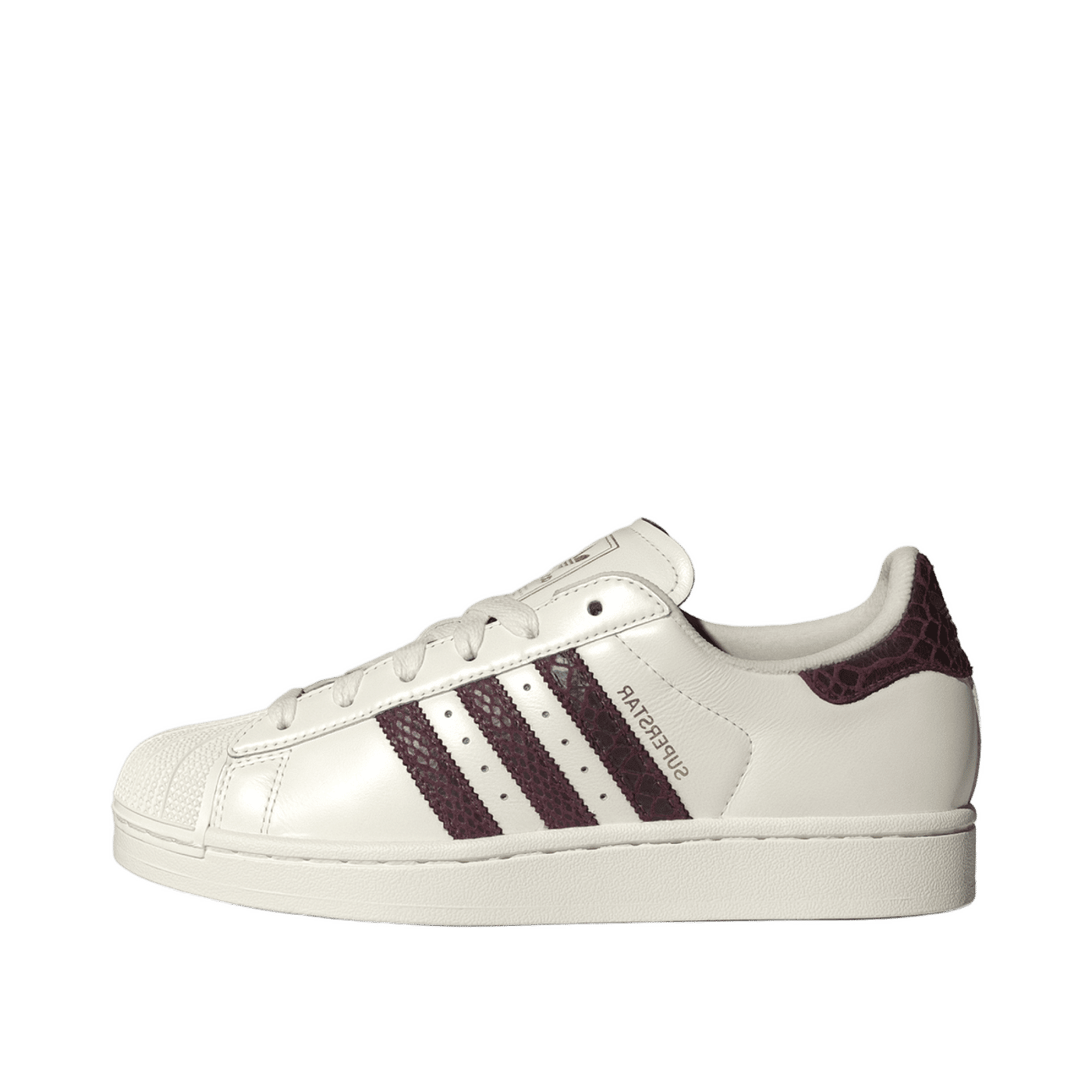 Adidas Superstar II Wmns "Off White/Maroon/Gold Met" | KI3570