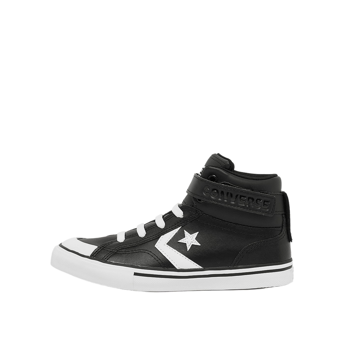 Converse Pro Blaze Strap Leather "Black/White/White" | A01074C
