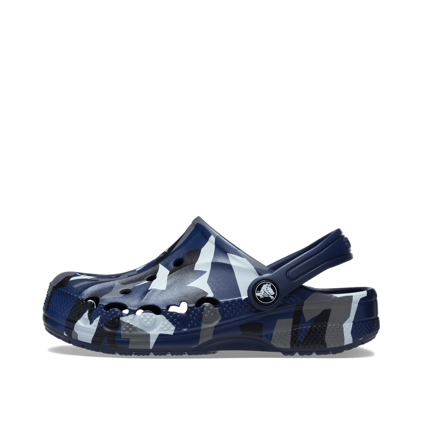 Crocs Baya Seasonal Printed Clogs Kids "Navy/Multi" | 2097284HQ