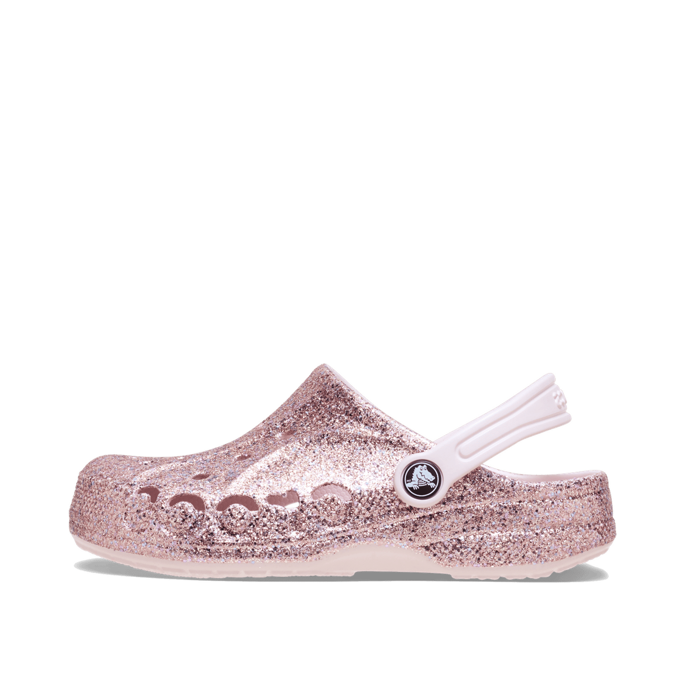Crocs Baya Mixed Glitter Clogs "Barely Pink" | 2126216PI