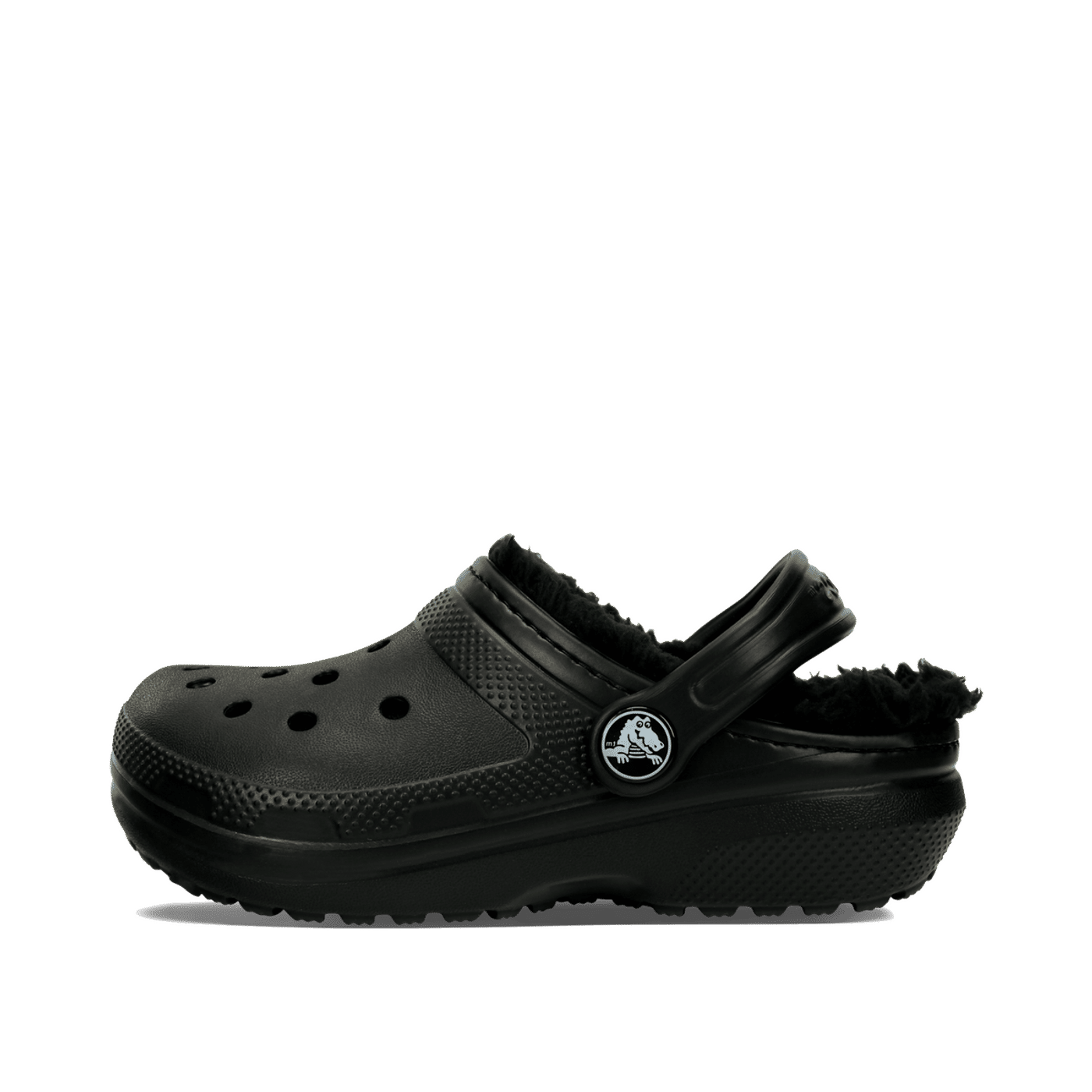 Crocs Classic Lined Clog Toddler "Black/Black" | 207009060