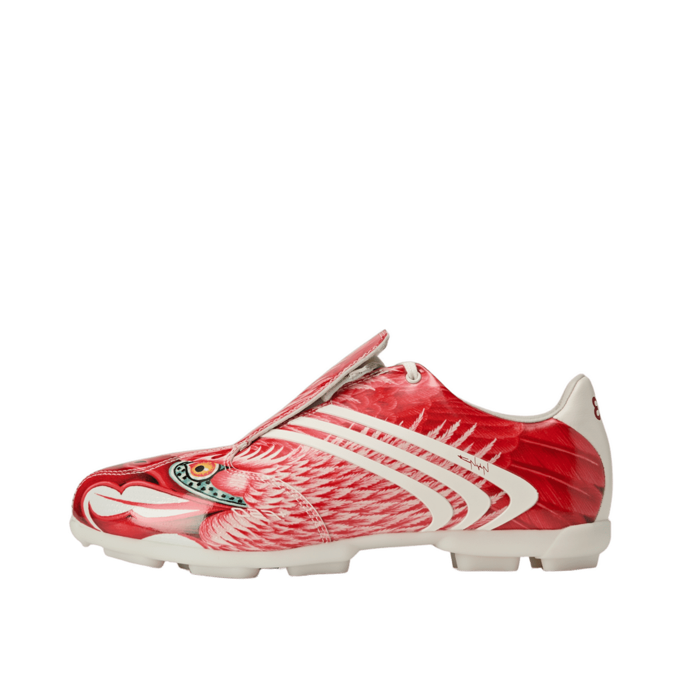 Y-3 F50 BEAST "Off-White/Off-White/Active Maroon" | KK3650