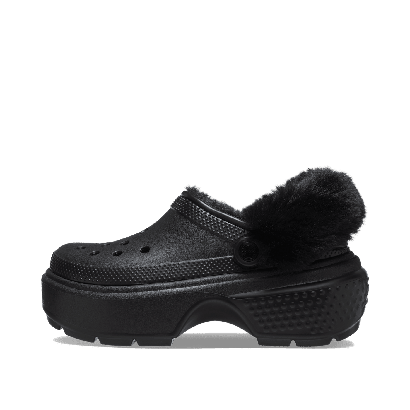 Crocs Stomp Lined Clog "Black" | 208546001