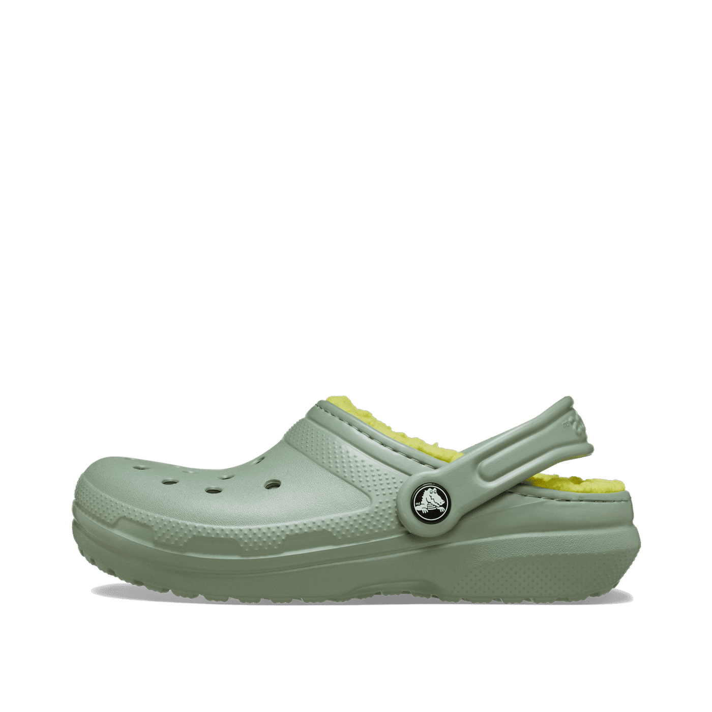 Crocs Toddler Classic Lined Klompen Kinder Moss 27
